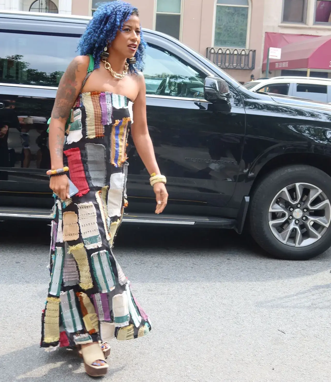 Aja Monet Stills at the Tribeca Festival in New York